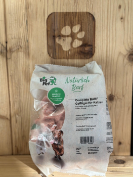 Complete BARF Geflügel für Katzen 500g