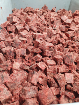 Hirsch-Innereien-Mix gehackt lose in Stücken 500g