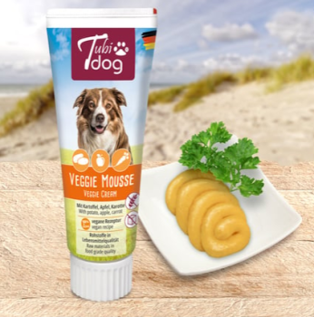 TubiDog VeggieMousse 75g