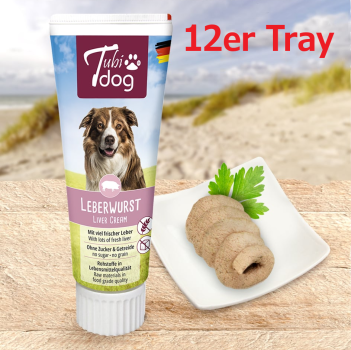 Tubi Dog Delikatess Leberwurst 12x 75g