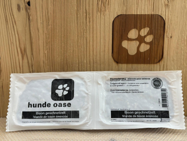 Bison geschnetzelt 2x250g