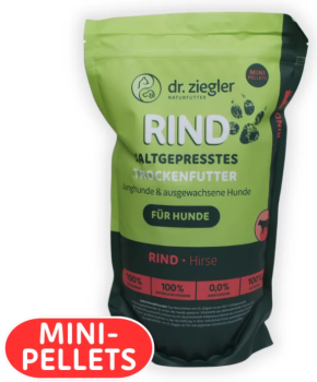 Dr. Ziegler's Rind & Hirse (MINI Pellets) 1Kg
