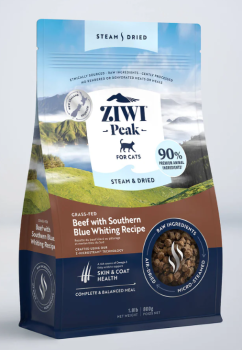 ZiwiPeak CAT Steam & Dried Beef&Fish 800g