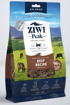 ZiwiPeak Cat Trockenvollnahrung Rind 400g