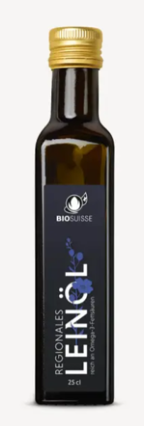 BIO-Suisse Leinöl von St. Galler Öl 250ml