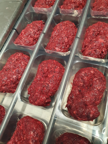 Hasenfleisch gehackt 2x250g