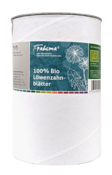 Pahema BIO Löwenzahnblätter gemahlen 250g