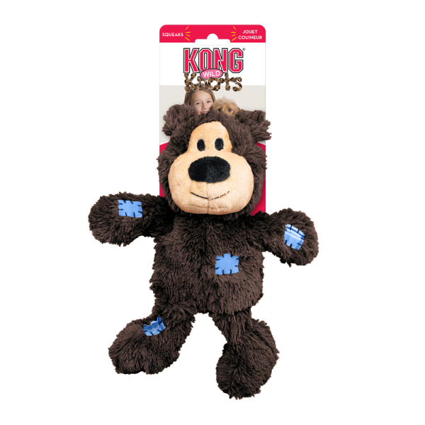 KONG Wild Knots Bear Assorted XS