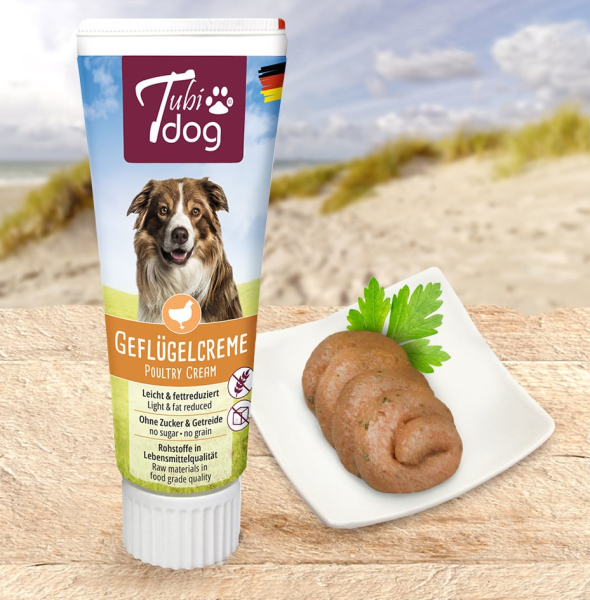 Tubi Dog Delikatess Geflügelcreme 75g