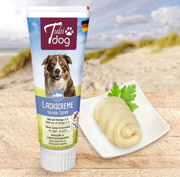 Tubi Dog Delikatess Lachscreme 75g