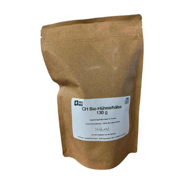 BIO Suisse-Hühnerhälse getrocknet 130g
