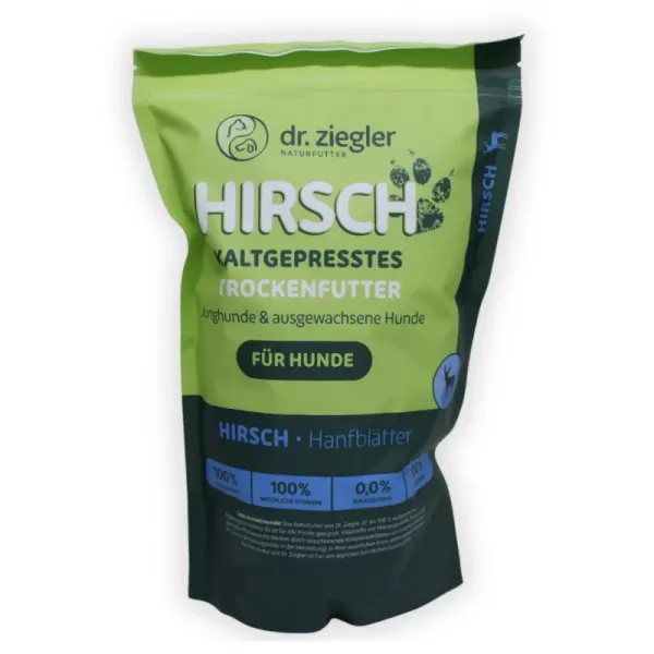 Dr. Ziegler's Hirsch & Hanfblätter (kaltgepresst) 1kg
