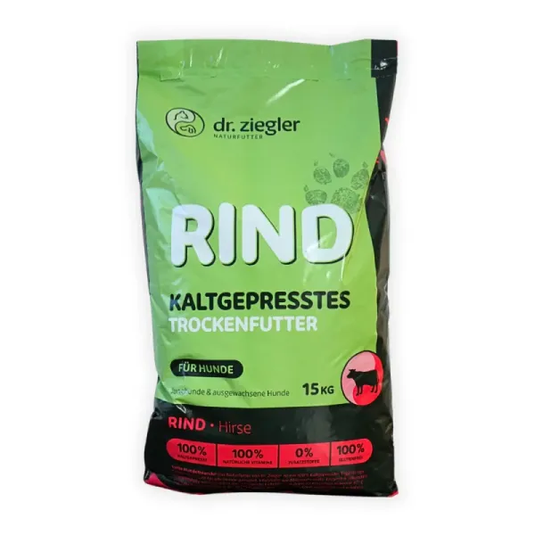 Dr. Ziegler's Rind & Hirse (kaltgepresst) 15Kg