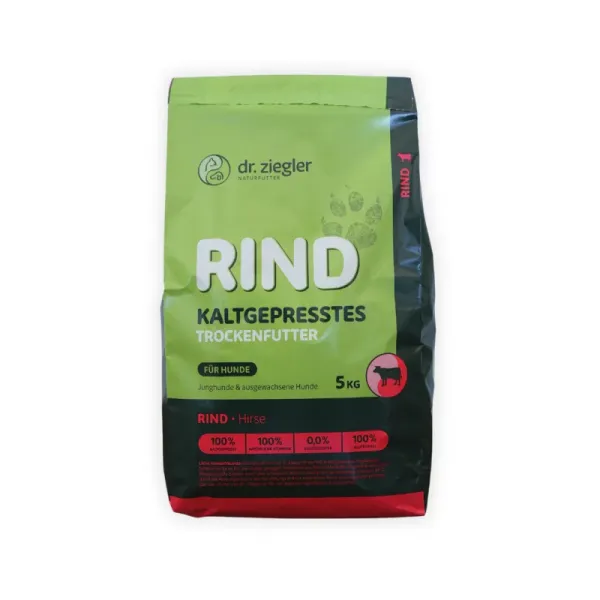 Dr. Ziegler's Rind & Hirse (kaltgepresst) 5Kg