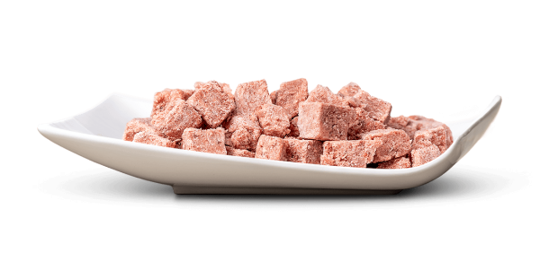 Kaninchenkarkassen gehackt lose in Stücken 500g