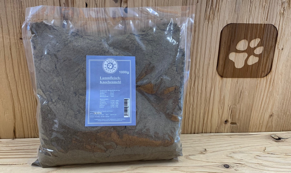 Lamm-​Knochenmehl 1kg Paul&Paulina