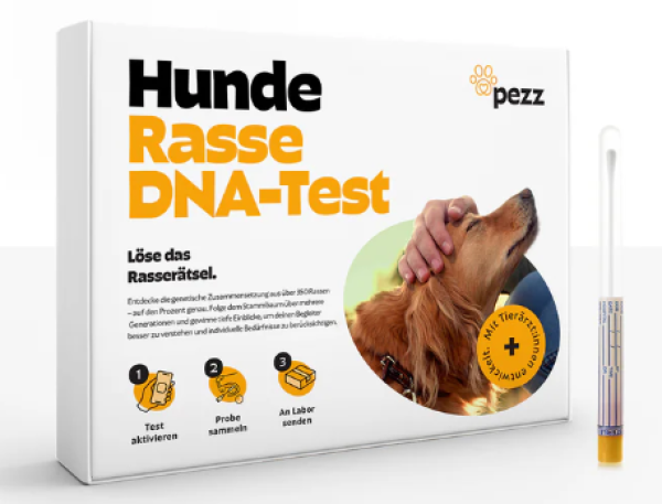 PEZZ Rassetest für Hunde DNA
