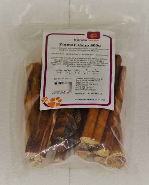 Hunde Oase Ochsenziemer 25cm 400g